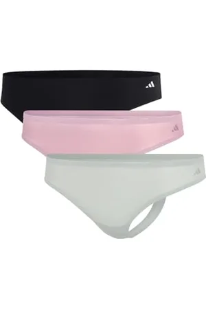 adidas Damen Thong (3PK) -Sport Active Light Flex-Packaged Panties G-String, , S (3er Pack)