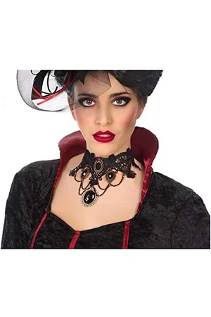 Atosa Disfraz Collar Accesorio para Negro