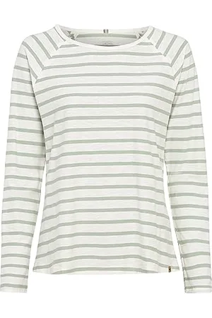 Camel Active Damen Langarmshirt aus Organic Cotton Womenswear-L