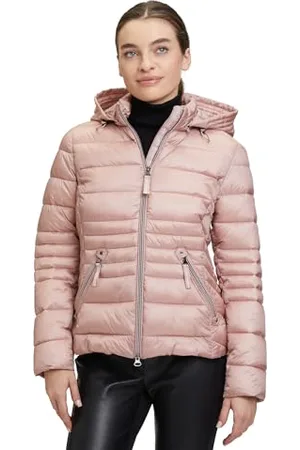 Betty Barclay Damen Steppjacke mit Abnehmbarer Kapuze ,42