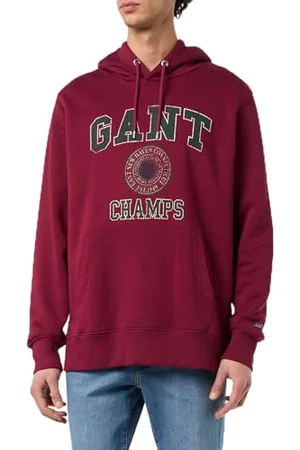 GANT Herren Front Graphic Sweat Hoodie Kapuzenpullover, , Large