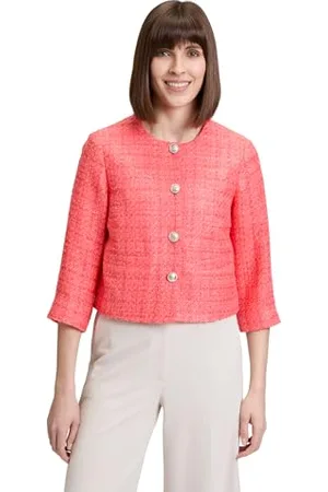 Betty Barclay Damen Blazer-Jacke mit Fransen ,44