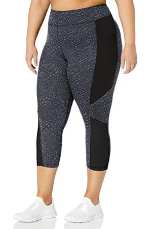Just My Size Damen Active Pieced Stretch Capri Hose, , 4X