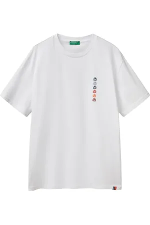 Benetton Herren 3bl0u10a1 T-Shirt, , Large