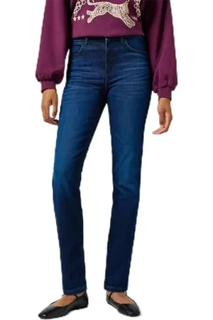 Wrangler Damen Straight Jeans, , 36W / 32L