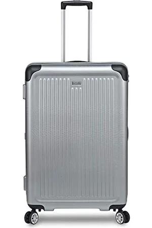 Stratic Stripe Hartschalen-Koffer Trolley Reisekoffer Handgepäck Rollkoffer mit TSA-Schloss 4 Rollen besonders leicht und leise, S
