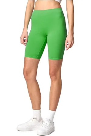 Merry Style Damen Sport Leggings kurz Sportleggings Radlerhose Sporthose aus Baumwolle MS10-200 ( ,S)