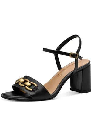Tamaris Sandalette Damen Blockabsatz schwarz,EU 36