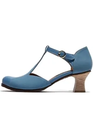 Fly London Damen BEMI279FLY Pumps, Blue, 42 EU