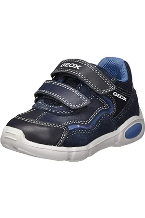 Geox Baby-Jungen B Pillow Boy A First Walker Shoe, Blau (Navy/Avio), 19 EU