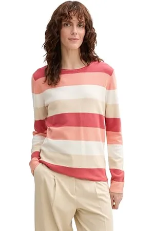 TOM TAILOR Damen Pullover mit Struktur, , S