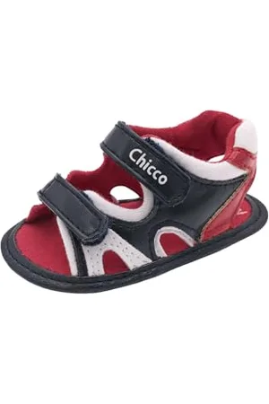 chicco Sandalen für Neugeborene, mit Doppeltem Klettverschluss, Babyschuhe 0-24 Monate, Italienisches Design
