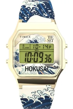 Timex Unisex Digital Armbanduhr The MET x Hokusai