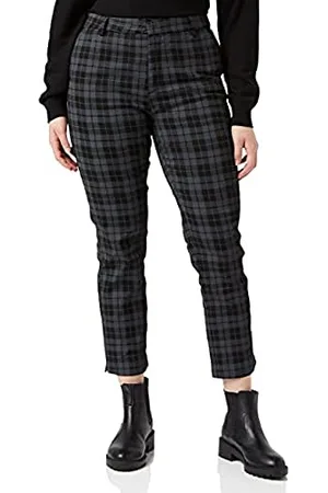 Louche Damen JOELE-Mono-Check Lssige Business-Hose, , 42