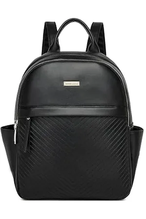 MISS LULÙ Rucksack Damen klein Cityrucksack Wasserdichte mini Rucksacktasche Casual Daypack Tasche für Arbeit Studium Reisen Einkauf