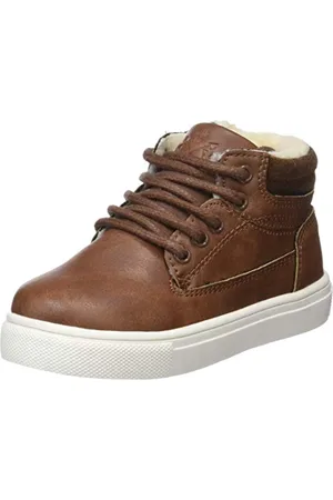 ZIPPY Jungen ZBS06_431_18 Hohe Sneaker, Beige (Camel 0)