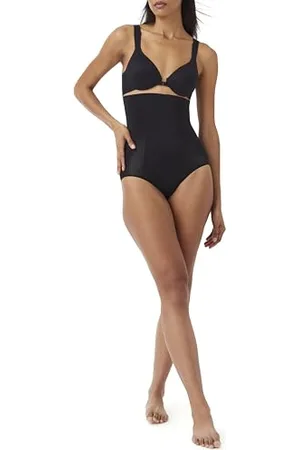 Spanx Damen SS1815-BLACK-S Taillenslip, , 36 (Tamaño del Fabricante:S)