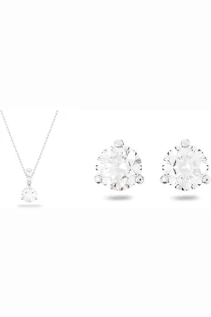 Swarovski Solitaire Kollektion, Halskette & Ohrringe