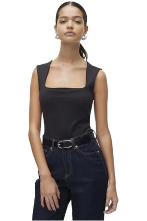 VERO MODA Vmmillion Sl Square Neck Top JRS Noos