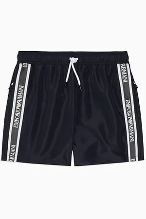 Emporio Armani Herren Mid Boxer Badehose, , M
