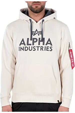 Alpha Industries Herren Foam Print Hoody Kapuzensweat Kapuzenpullover, , XS