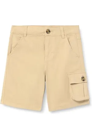 Steiff Bermudas EU Größe 128 , Jungen Bermuda-Shorts, Sommerhose für jeden Anlass, lockere Bequeme Passform, waschmaschinenfest