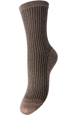 Pieces® Pcsebby Glitter Stripe Socks Noos