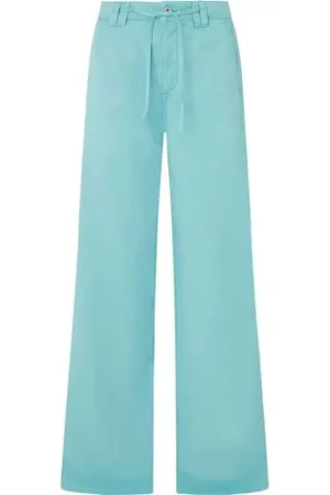 Pepe Jeans Damen Tammy Hose, Blau (Wave Blue), S