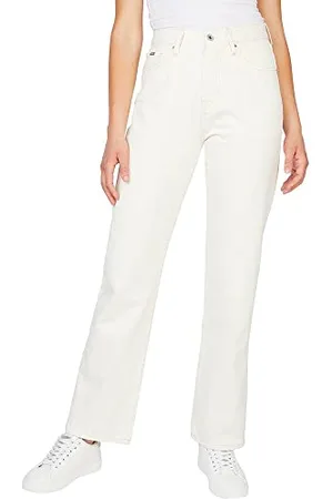 Pepe Jeans Damen Robyn Hose, Offwhite (Denim-TB4), 34W/30L