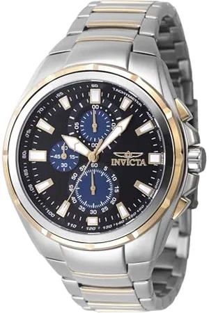 Invicta Herren Analog Quarz Uhr mit Edelstahl Armband 47821
