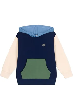 Petit Bateau Jungen A0CRP Kapuzenpulli, , 5 Jahre