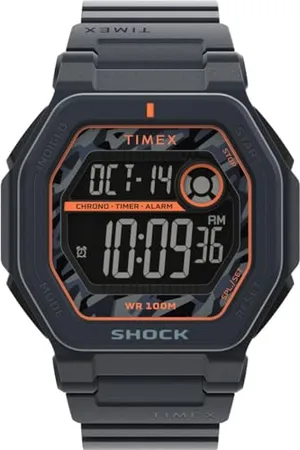 Timex Herren Digital Armbanuhr mit Kunststoffband Command Encounter