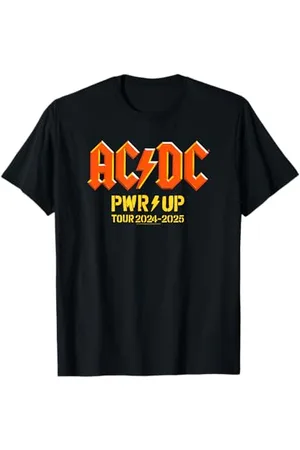 AC/DC PWR UP World Tour 2024-2025 Vollständiges Dateback T-Shirt