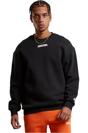 STARTER BLACK LABEL Small Logo Essential Crew, Herren Pullover mit Rundhalsausschnitt, Regular Fit, Größen S - XXL