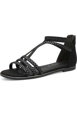 Tamaris Sandalette Damen Elegant schwarz,EU 42