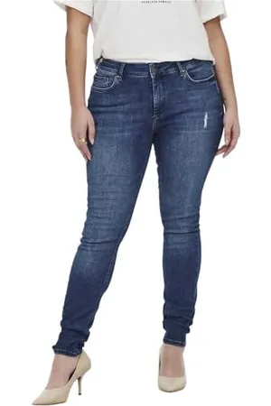 ONLY Damen Carwilly Reg DNM Tai Noos Skinny-fit-Jeans, , 50W / 32L EU