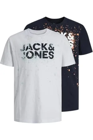 JACK&JONES JUNIOR Jcosplash SMU Tee Ss Crew 2Pk Mp Jnr