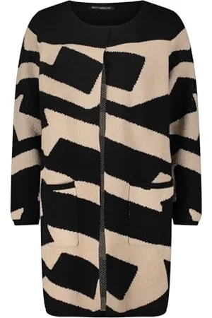 Betty Barclay Damen Strickmantel mit Jacquard ,42
