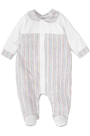 BABIDU Unisex Baby Pelele Enterizo para Bebé Con Cuello Camisero Strampler, , 12 Monate