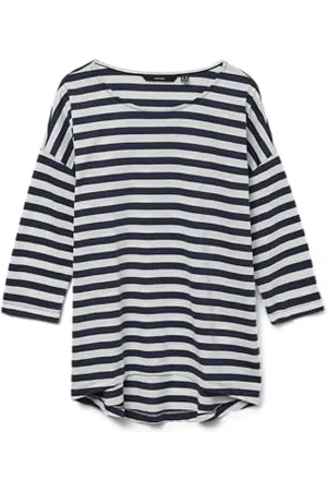 VERO MODA Vmluna Malena 3/4 Top Ga JRS Noos
