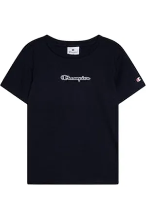 Champion Jungen Legacy Boy-Graphic Crewneck with Large Logo T-Shirt, , 15-16 Jahre