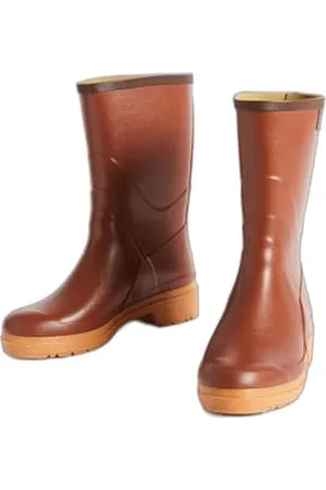 Aigle Herren Bison Gummistiefel, Ambre, 46 EU
