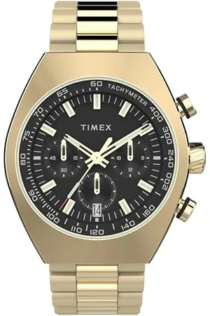 Timex Herren Chronograph Uhr Mit Edelstahl Armband Legacy