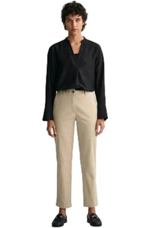 GANT Damen Slim Chinos Hose, , 32 W