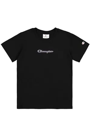 Champion Jungen Legacy Boy - Graphic Crewneck T-Shirt with Large Logo T-Shirt,
