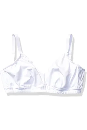 Cosabella Damen Soft Cotton Curvy Bralette BH, White, Petite