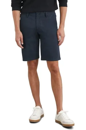 Marc O’ Polo Marc OߴPolo Herren Shorts mit Stretch-Anteil Regular Fit, Blau (Dark Navy), 34