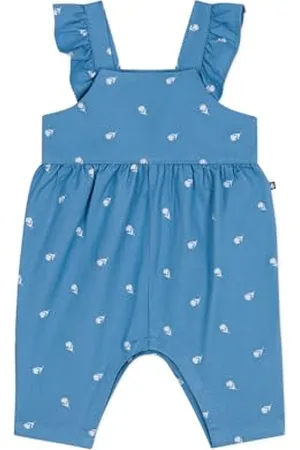Petit Bateau Baby Mädchen A0CL9 Lange Overalls, , 12 Monate