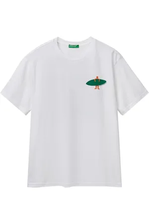 Benetton Herren 3i1xu10a4 T-Shirt, , Large