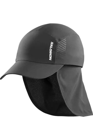 Salomon Cross + Kappe, Wandern, Trailrunning & Spaziergänge, Leichter Komfort, Verstellbar & Atmungsaktiv, Tiefschwarz, Unisex
